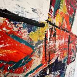 Contemporary oil painting on canvas