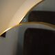 Miroir rond artisanal en laiton