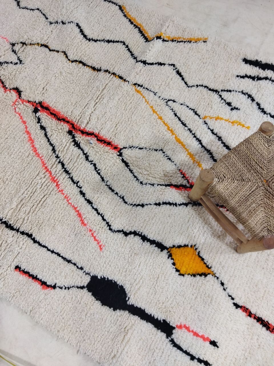 247x157cm moroccan berbere carpet