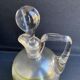 Non-selfish night service - art nouveau - hand-decorated satin blown crystal