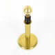 Brass table lamp, Rogo Leuchten, Germany, 1980s