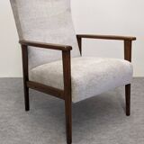 Pair of vintage beech armchairs from the 50s/60s