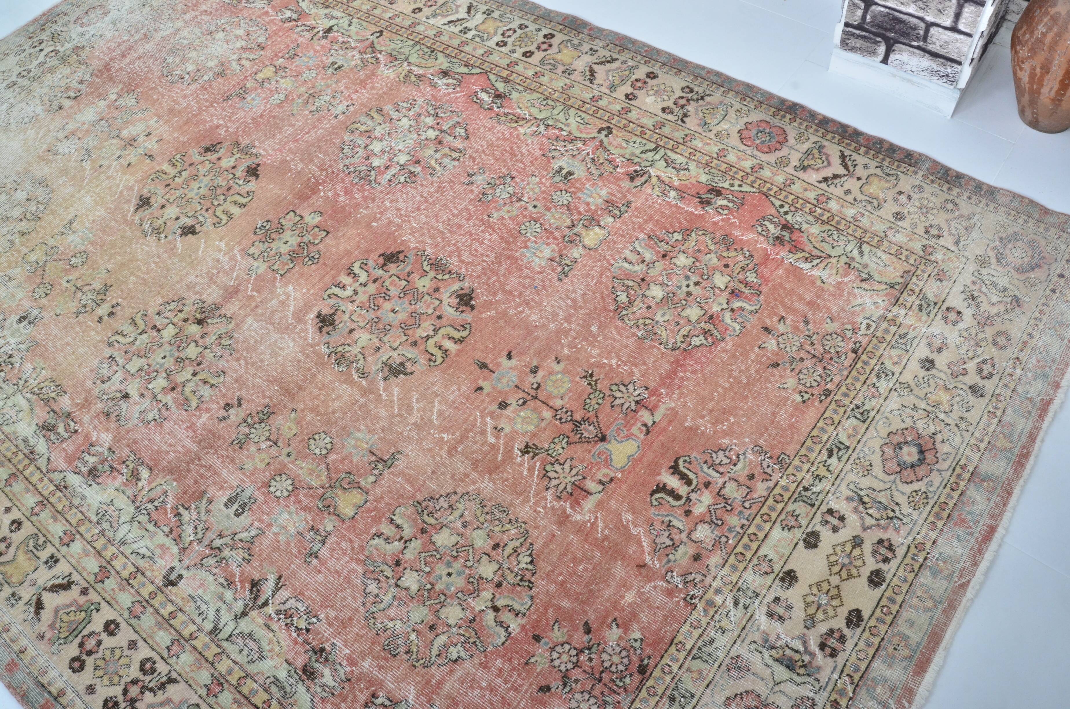 Oushak Turkish Vintage Rug sku 3306