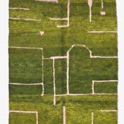 Contemporary Green Carpet - 310 x 250 cm