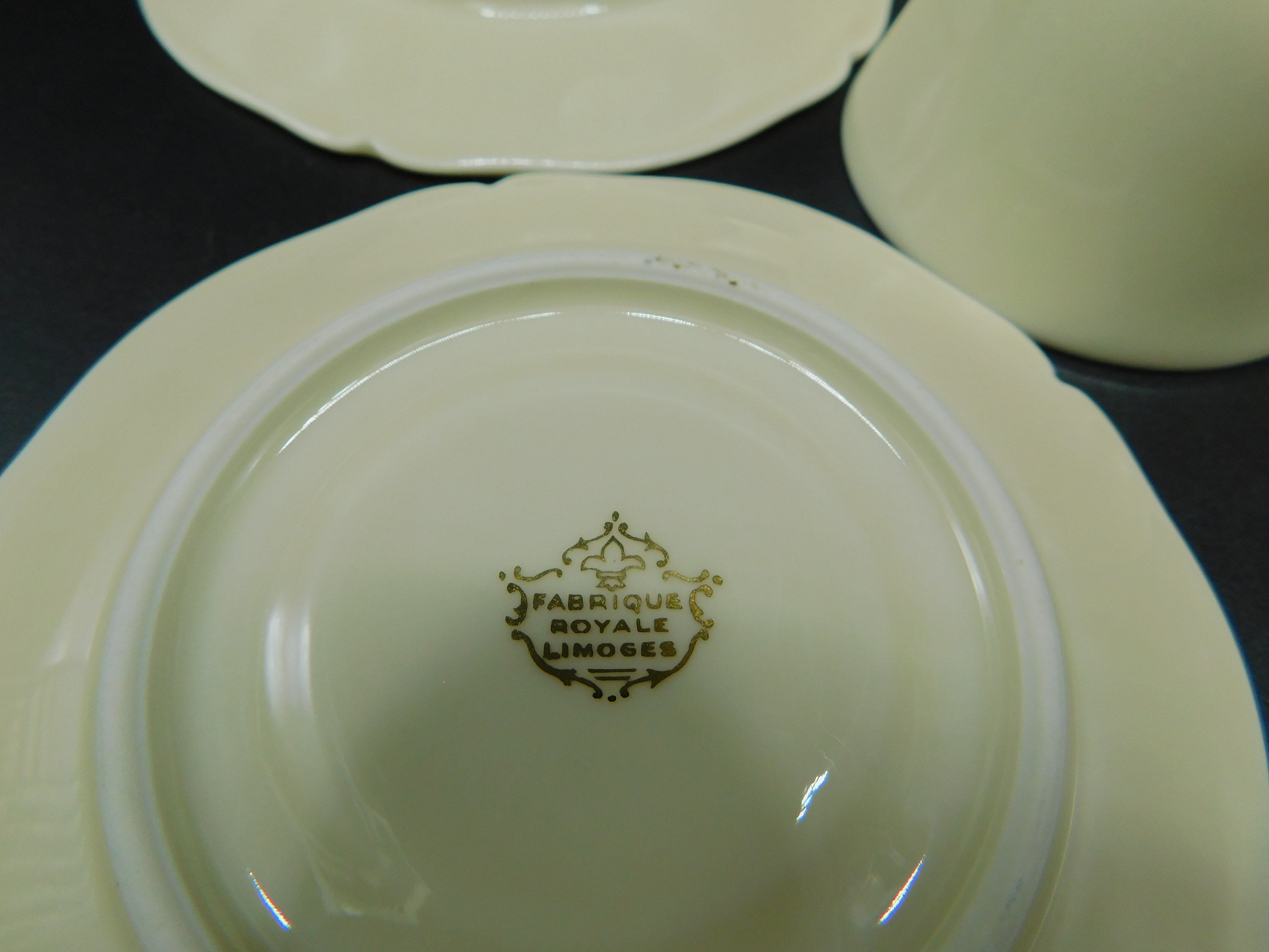 Coffee cups - Royal factory of Limoges D'Artois