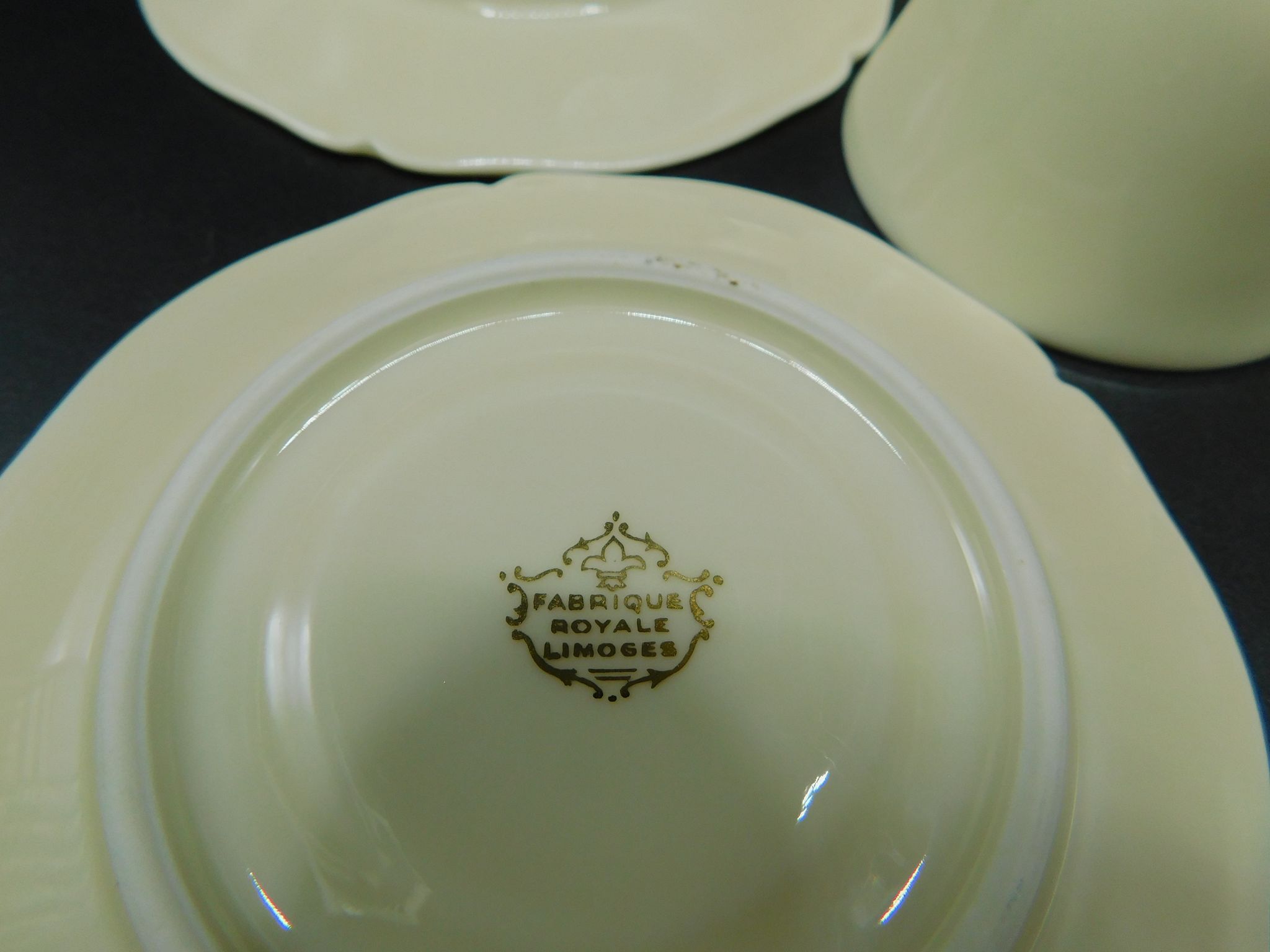 Coffee cups - Royal factory of Limoges D'Artois