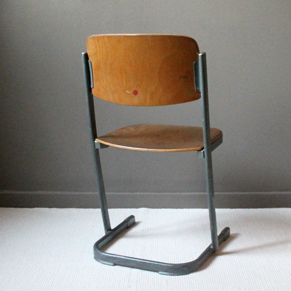 4 Northheler vintage school chairs