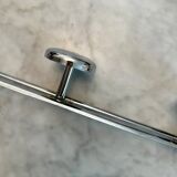 1950s metal wall coat rack