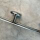 1950s metal wall coat rack