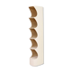 White "Totem" column, Valeric Doubroucinskis, Rodier 1970s