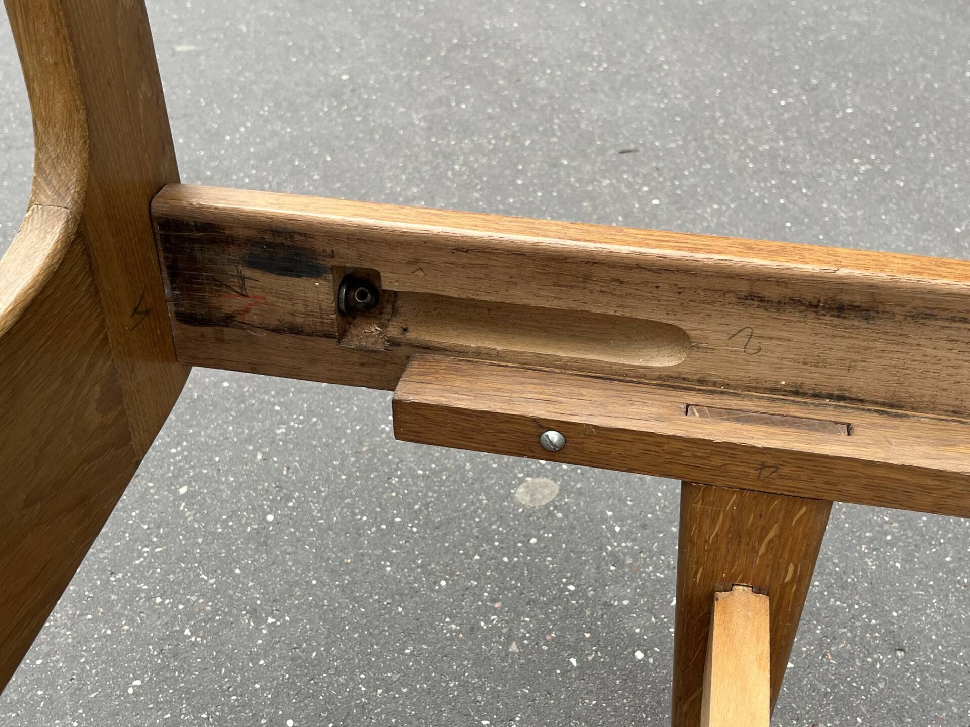 Jacques Hauville bed for BEMA, 1950s.