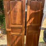 Pair of Empire-style doors in solid wood