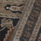 Vintage Turkish Oushak Rug Handwoven 59x200 cm