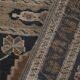 Vintage Turkish Oushak Rug Handwoven 59x200 cm
