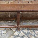 Ancien banc en teck birman