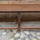 Old Burmese teak bench