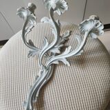 Pair of bronze light fixtures