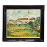 Peinture à l'huile d'Alexander Michael – Neumarkt St. Veit, 1978