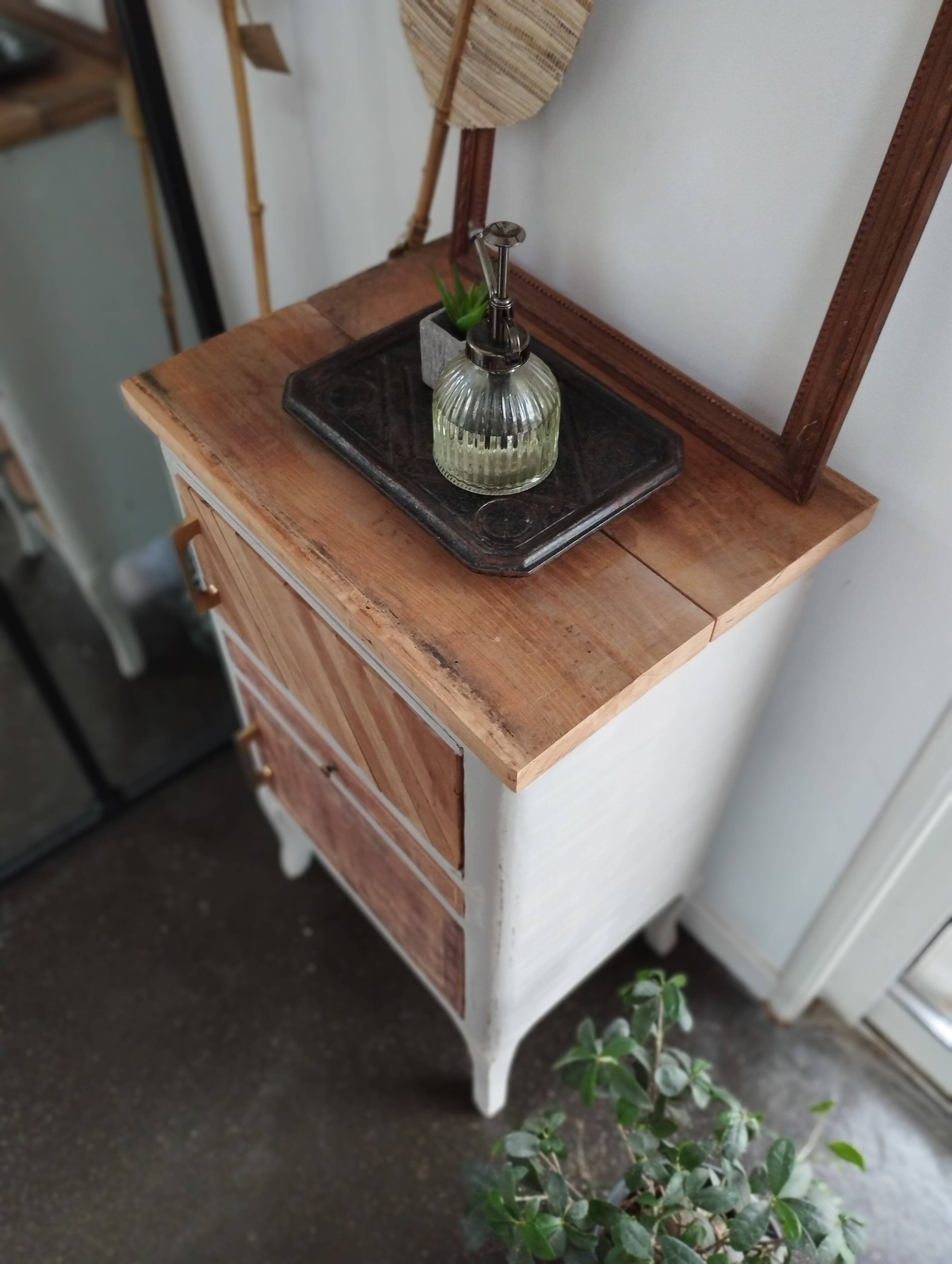 Side furniture, bedside table