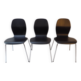 Ilmari Lappalainen - A set of three 'Columna' chairs for Asko. Ca. 1956. Fi