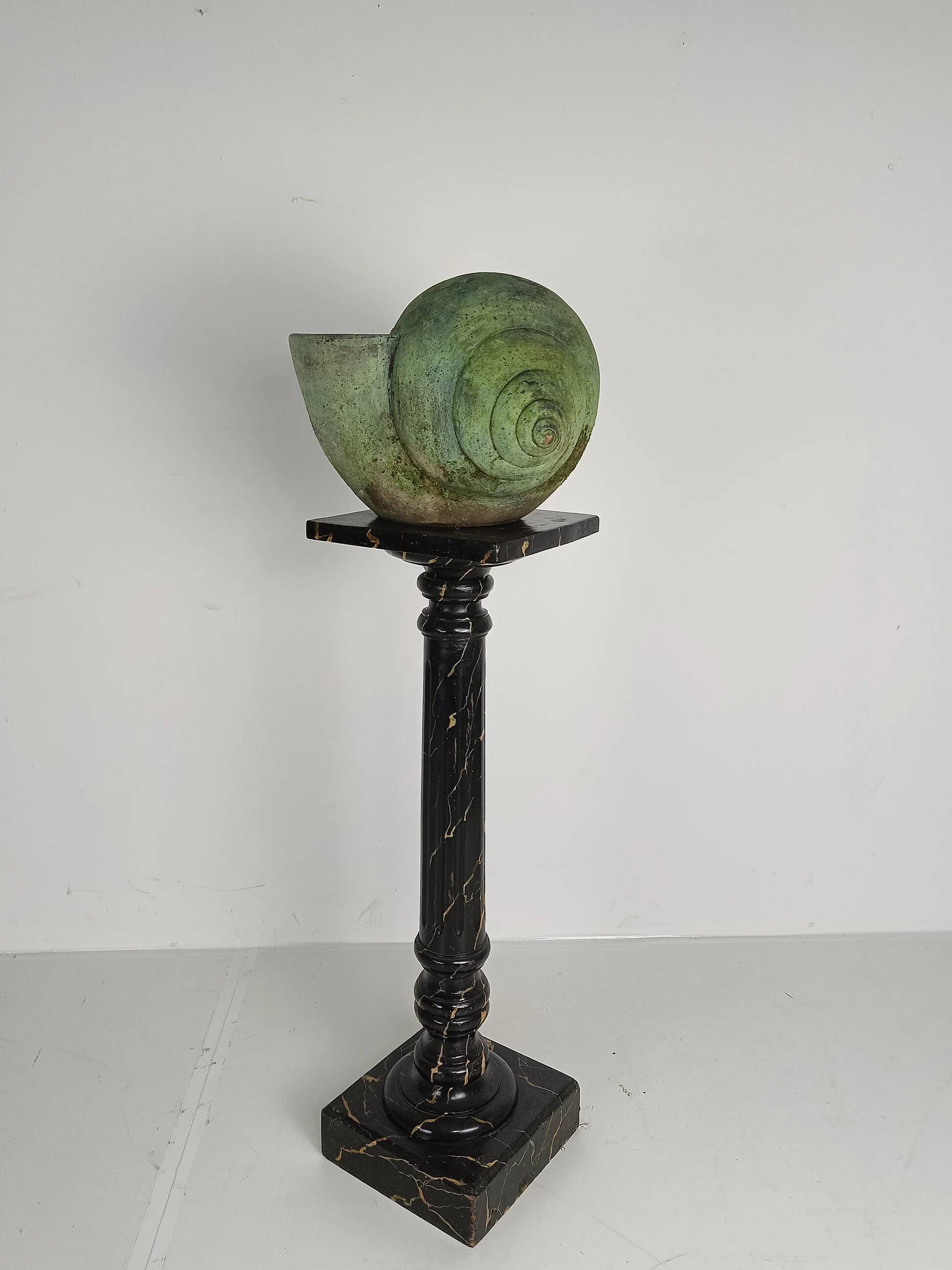 Beautiful terracotta cochlea with amazing patina