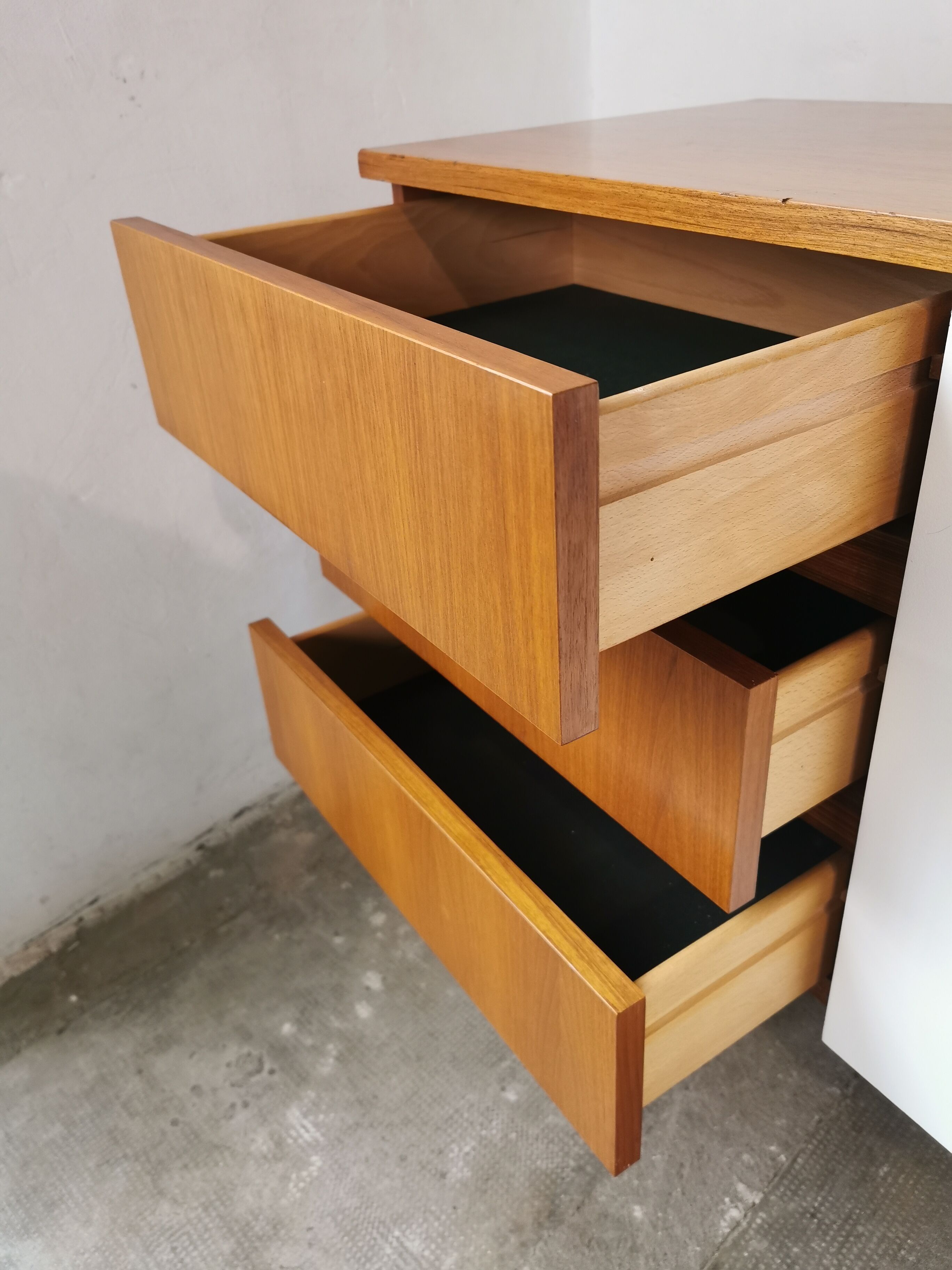Vintage sideboard of the 60s Scandinavian style