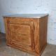 Small trade furniture with zinc top, early 20th century