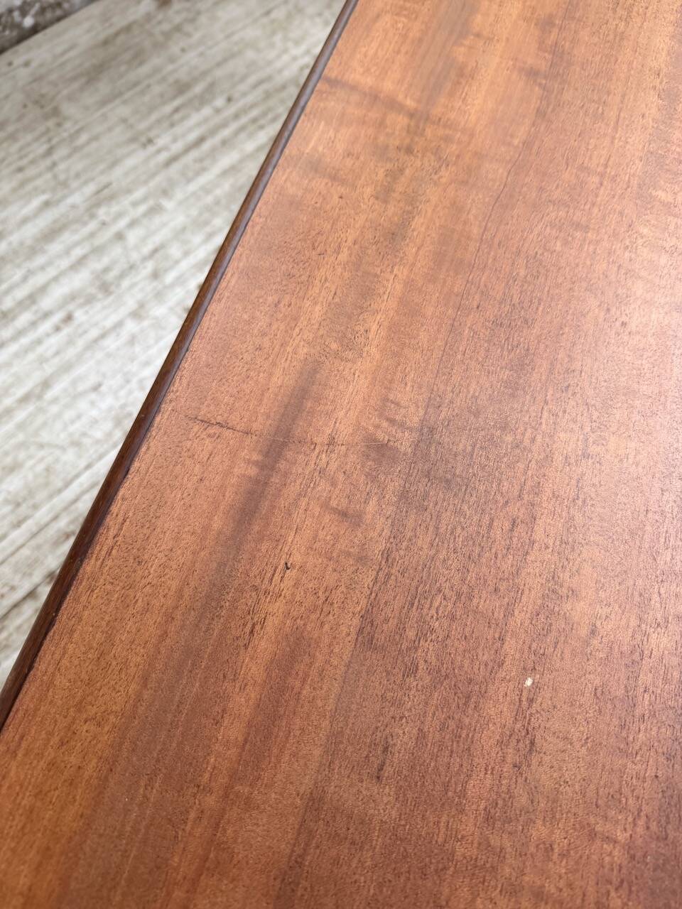 Turned leg cherry table 160cm