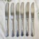 6 Couteaux vintages inox made in France