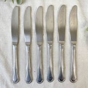 6 Couteaux vintages inox made in France