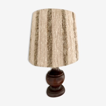 Table lamp lampshade vintage wool