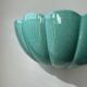 Applique coquillage en céramique craquelée, années 80