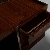 Modular wood and metal bar table by Luigi Sormani for FIARM, Italy 1960s