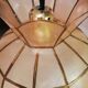 Suspension nacre et laiton 60s