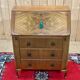 1960s English walnut secretary