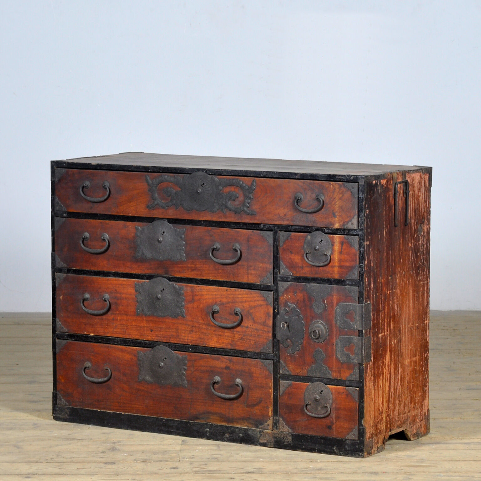 Japanese Tansu chest of drawers, circa 1890