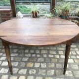Large round table with flaps