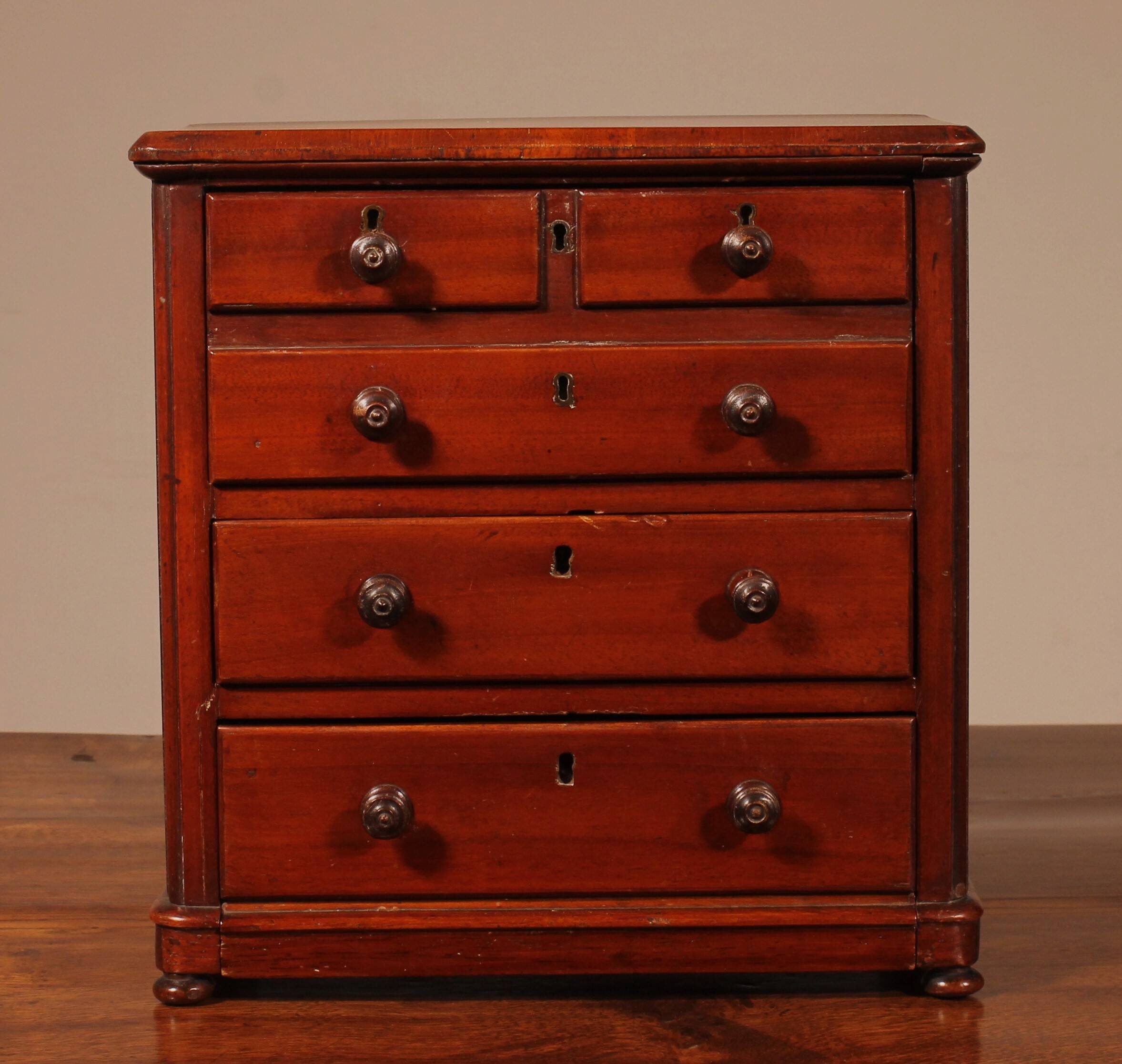 19th Century Mahogany Master Commode