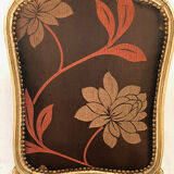 Louis XV style chair in lacquered wood XXth