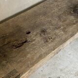 Vintage 1950 solid oak desk