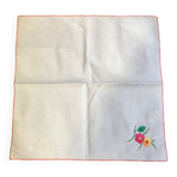 Serviettes en tissu brodées