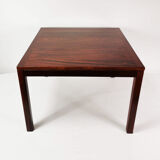 Table basse en acajou, Vejle Stole, Danemark, années 1970
