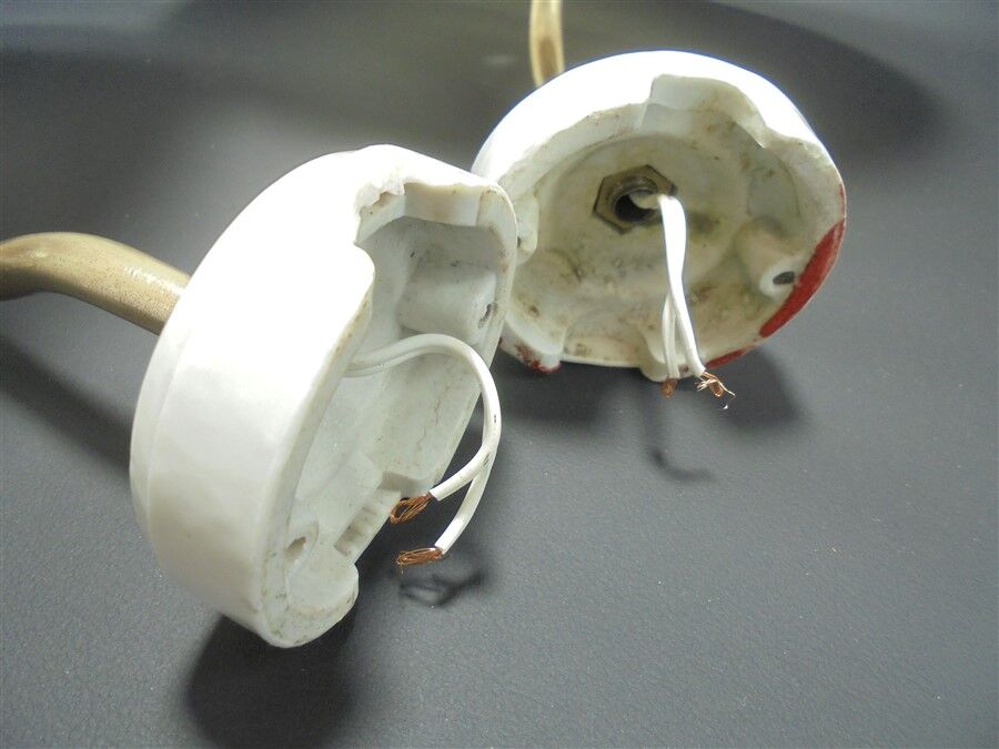 Pair of opaline wall lamps