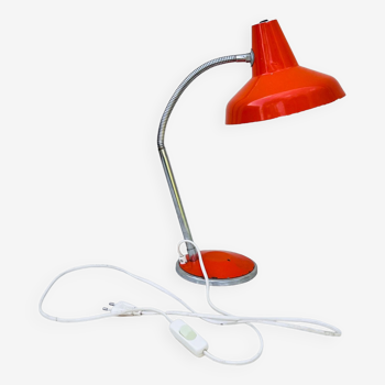 Lampe orange vintage