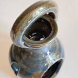 Vintage Handcrafted Stoneware Candle Holder