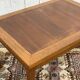 Teak and cherry coffee table from the 1970s.