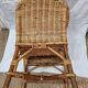 Rattan armchair from 1950