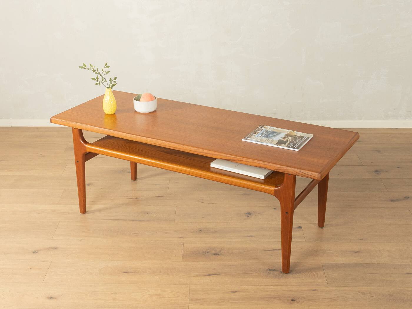 Mid-century coffee table in teak by Niels Bach A/S (1960s)