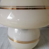 Mushroom lamp bordered gold