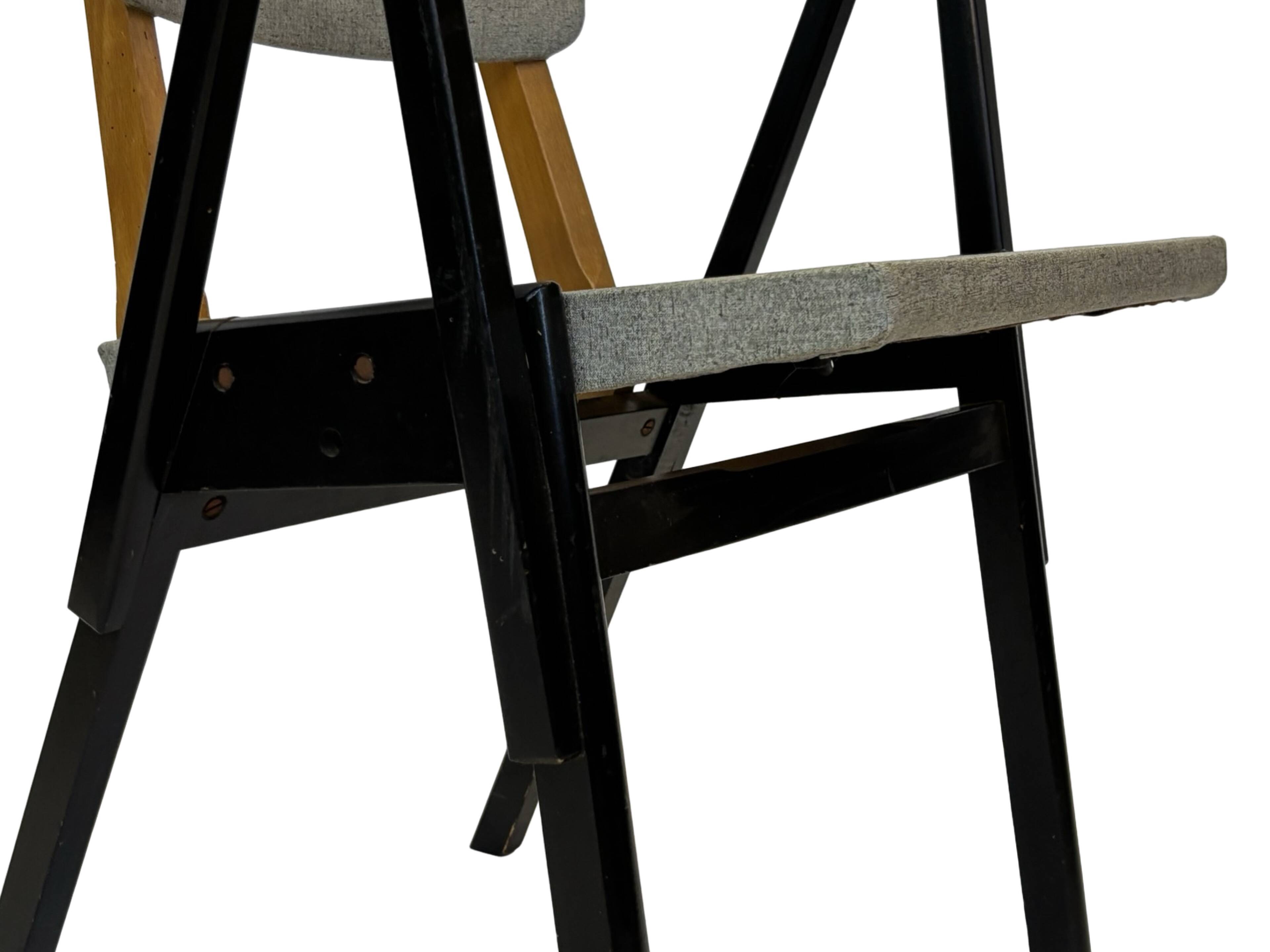 Vintage Palais De Tokyo armchair by Zwager Ermeloo, 1950's design